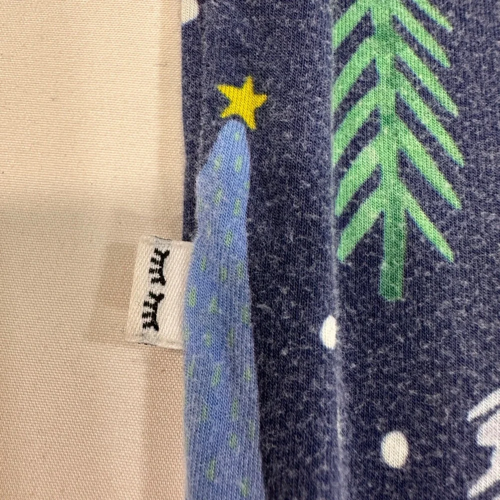 Little Sleepies Christmas Trees Zippy‎ Kids 6-12 Months Navy Bamboo | Holiday